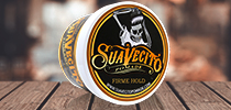 Suavecito Firme Pomade gel bottle